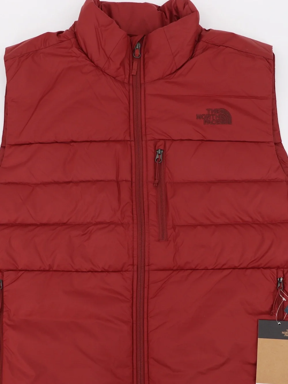 The North Face Men’s Aconcagua 2 Small Down Vest Brick House Red New Authentic